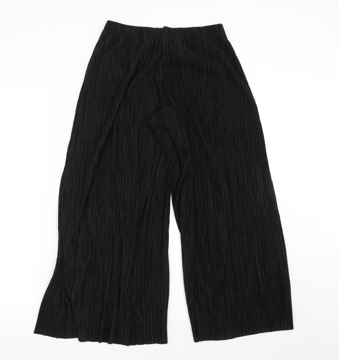 New Look Womens Black   Trousers  Size 6 L24 in - wide leg