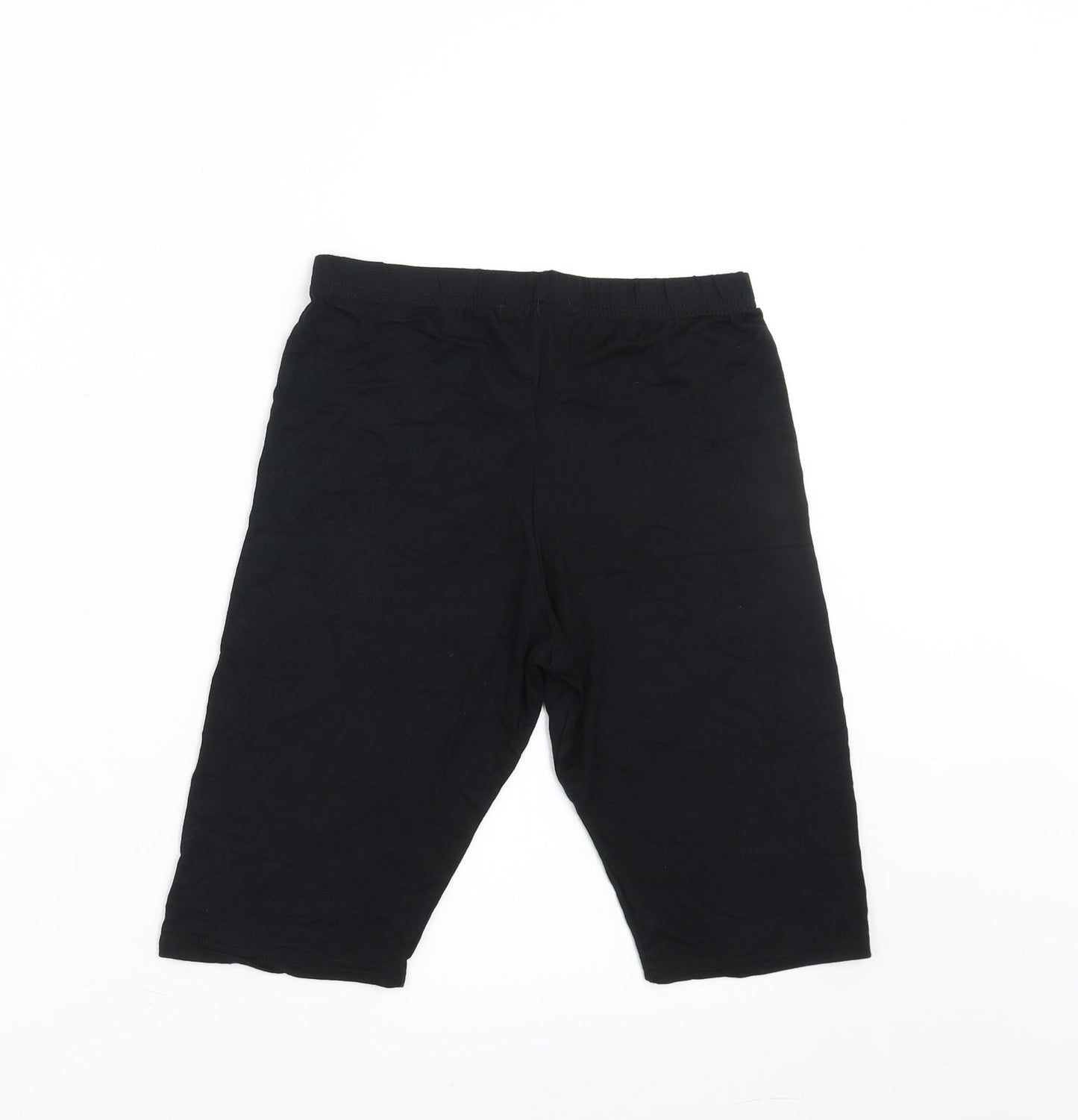 I SAW IT FIRST Womens Black   Biker Shorts Size 8