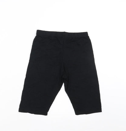 I SAW IT FIRST Womens Black   Biker Shorts Size 8