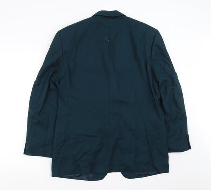 Mens UK Size 40 Marks and Spencer Regular Green Suit Jacket