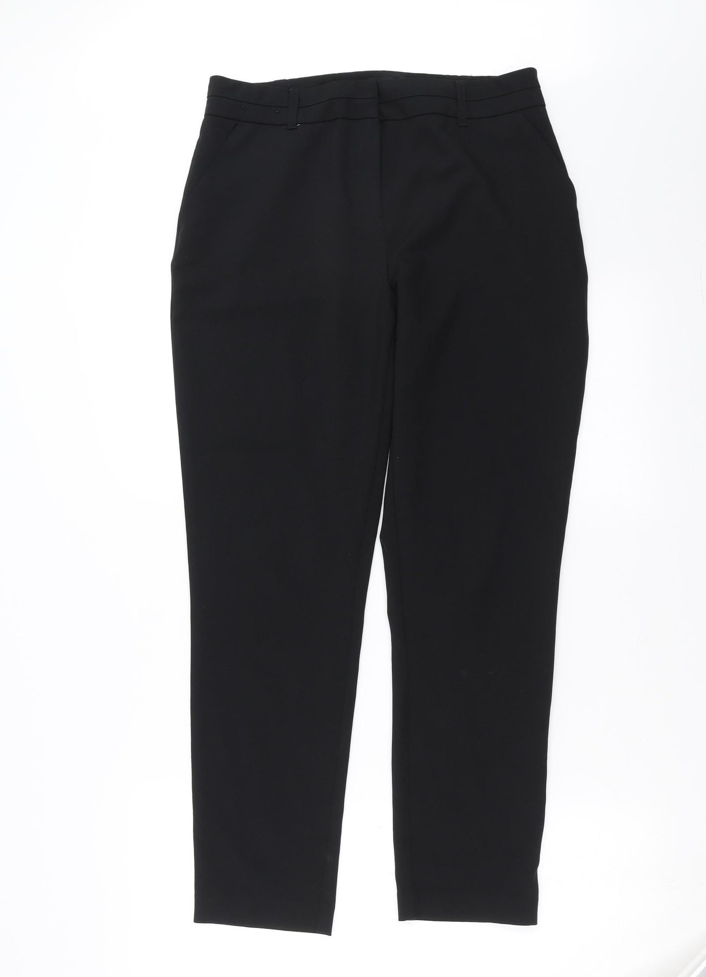 New Look Womens Black   Trousers  Size 12 L28 in