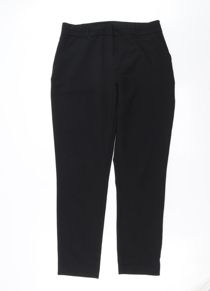 New Look Womens Black   Trousers  Size 12 L28 in