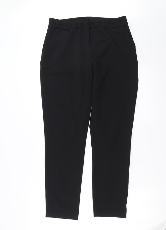 New Look Womens Black   Trousers  Size 12 L28 in