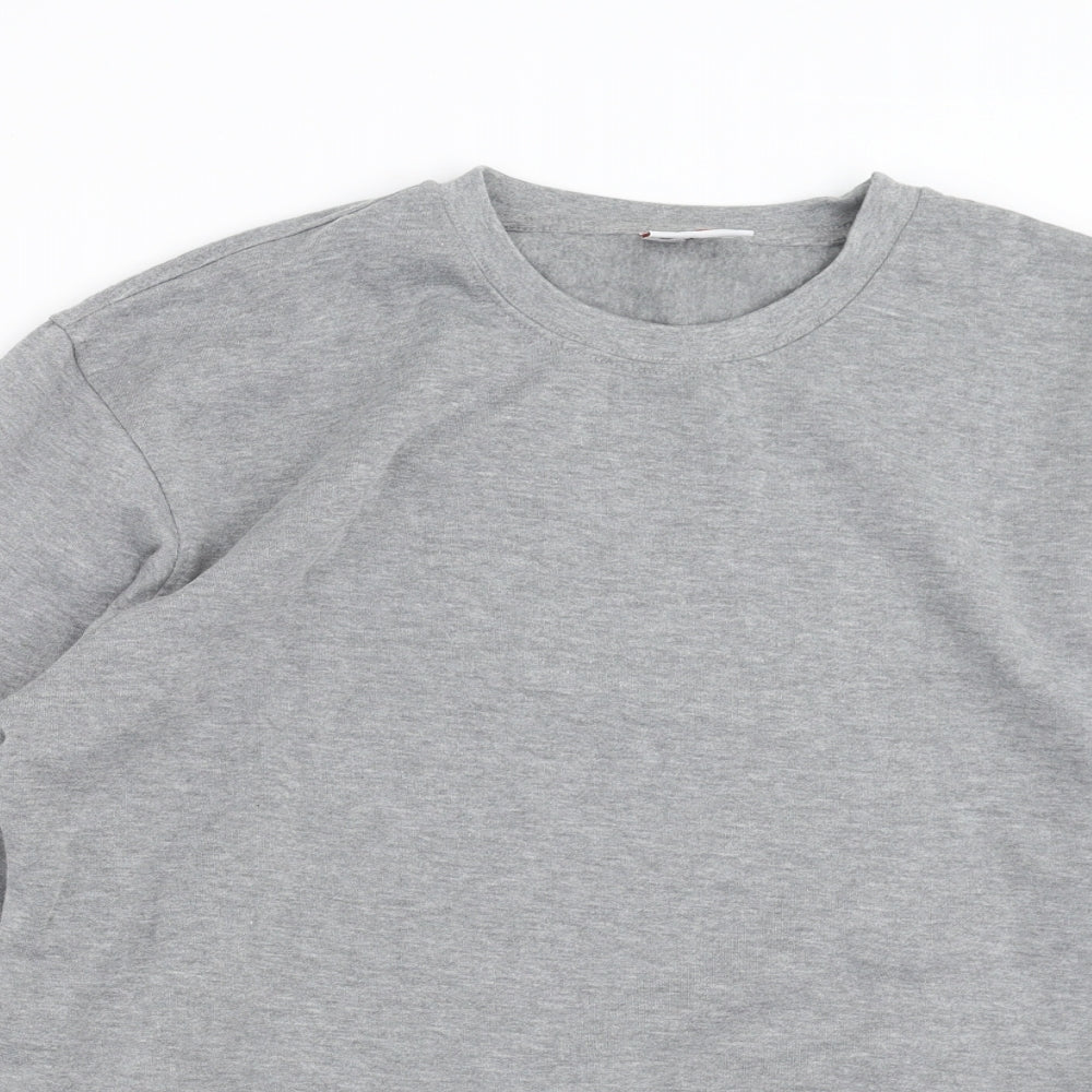 CS Mens Grey   Pullover Sweatshirt Size M