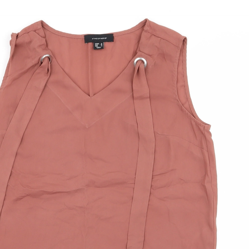 Primark Womens Brown   Basic Blouse Size 10