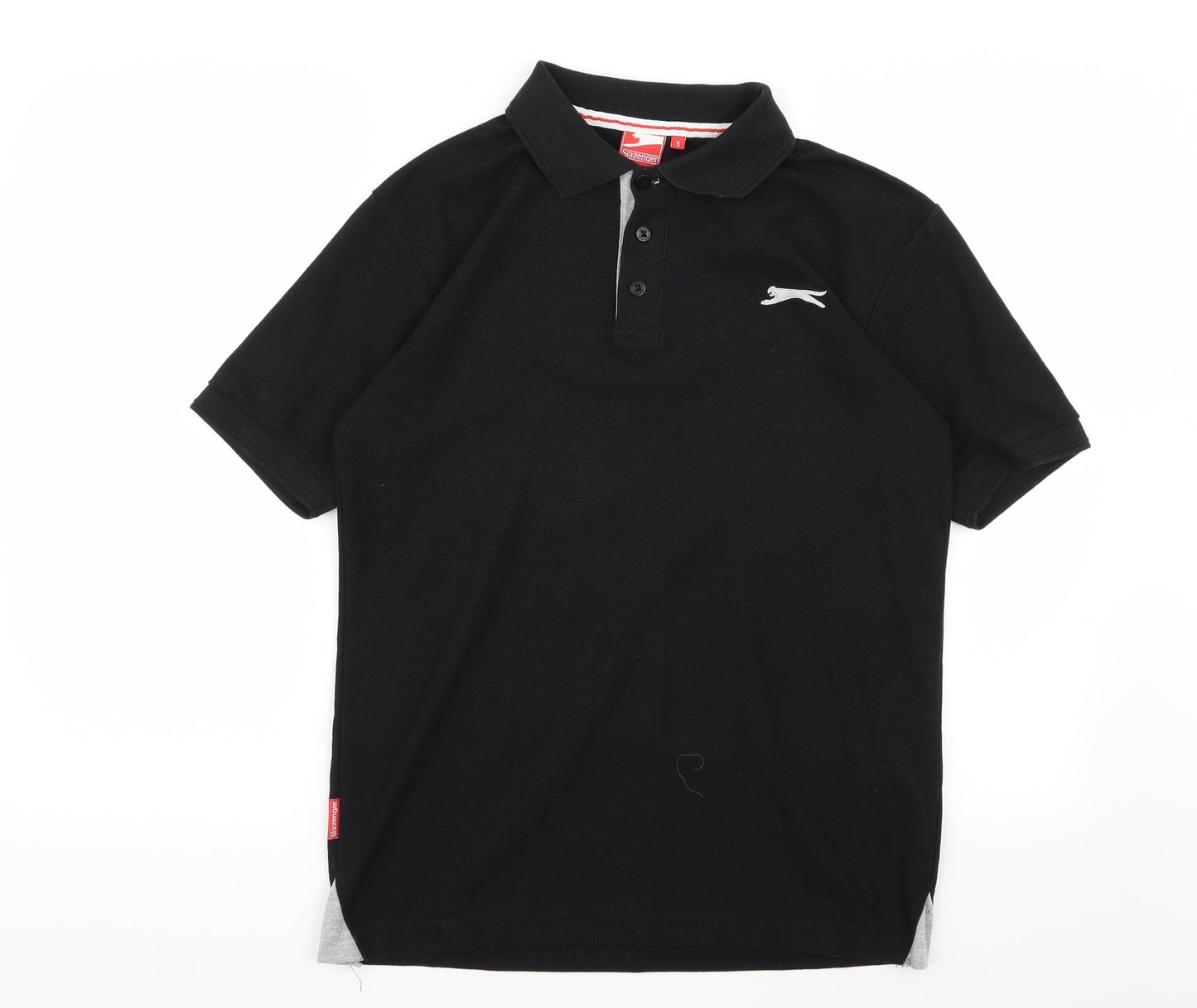 Slazenger Mens Black    Polo Size S