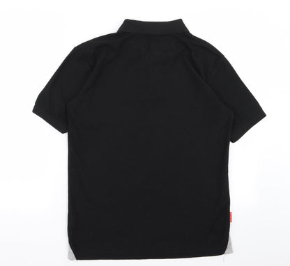 Slazenger Mens Black    Polo Size S