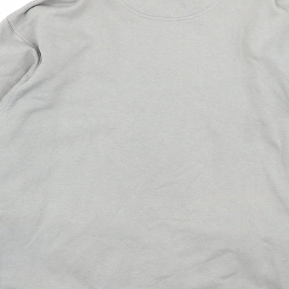 Asda George Mens Grey   Full Zip Jumper Size L