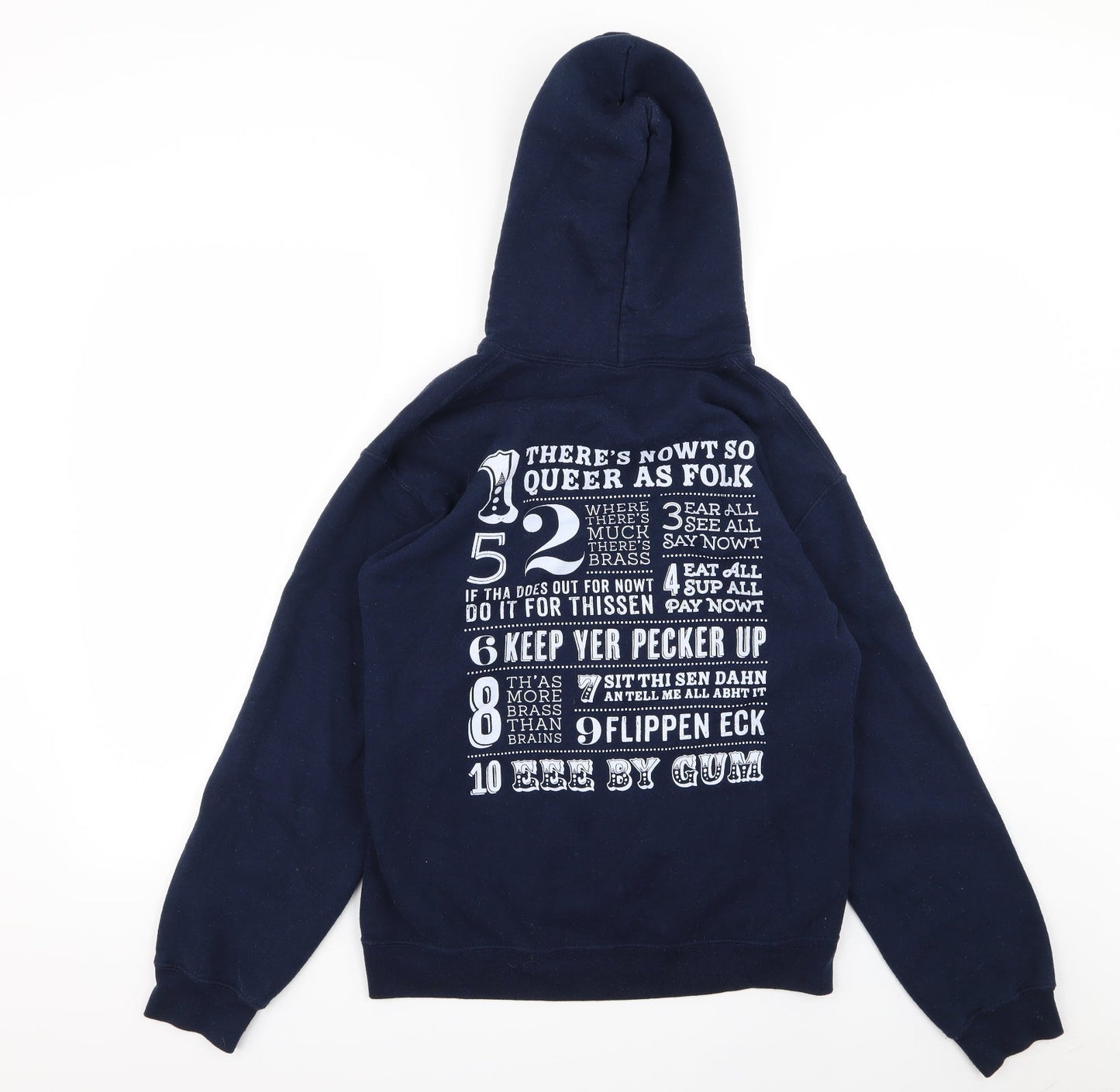 Gildan Mens Blue   Pullover Jumper Size S