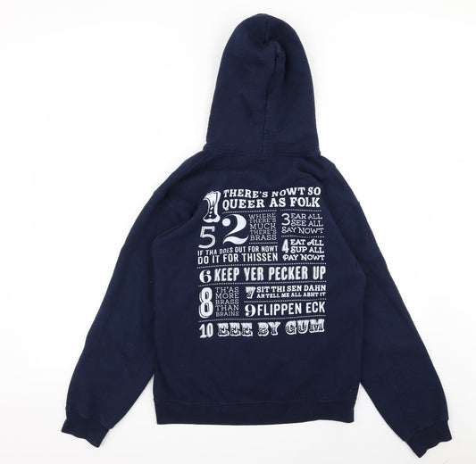 Gildan Mens Blue   Pullover Jumper Size S