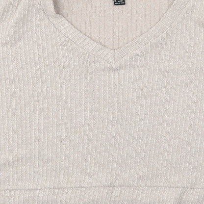 FOREVER 21 Womens Beige   Pullover Jumper Size M