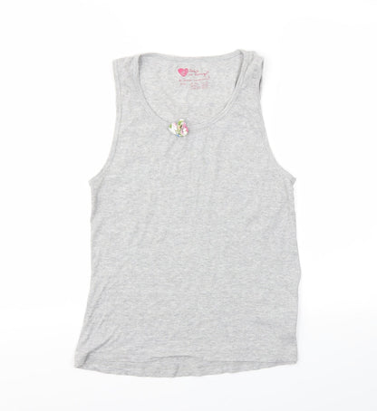 Secret Womens Grey   Basic T-Shirt Size L