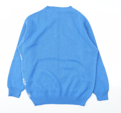 NC COLLECTION Mens Blue   Pullover Sweatshirt Size L