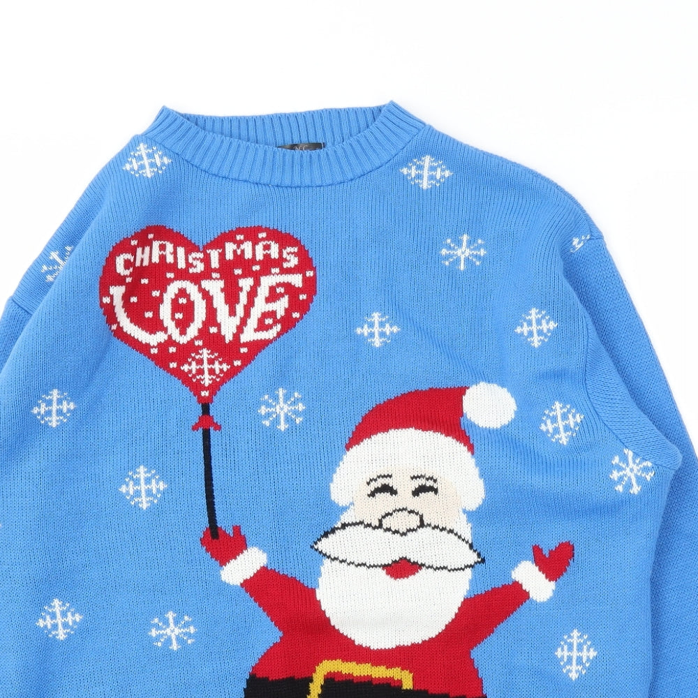 NC COLLECTION Mens Blue   Pullover Sweatshirt Size L