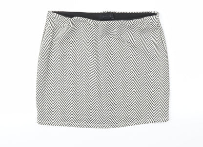 Primark Womens Grey   A-Line Skirt Size 14