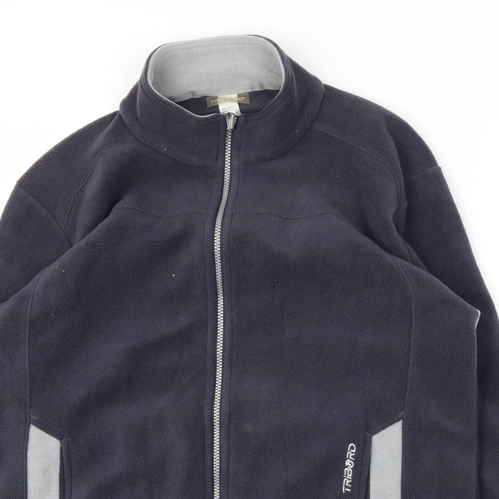 Mens UK Size L TRIORD Blue Jacket