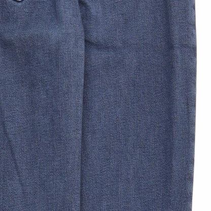 ELLE Womens Blue   Straight Jeans Size 32 L27 in - Stretch waistband