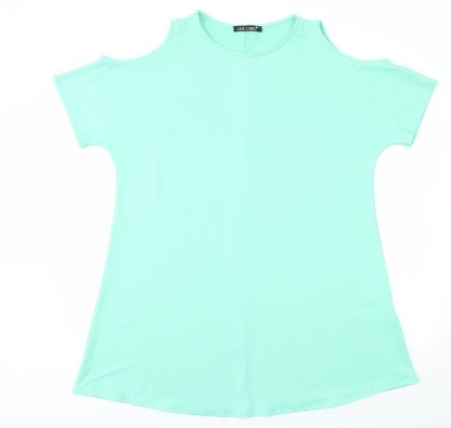 Love Label Womens Green   Fit & Flare  Size 12
