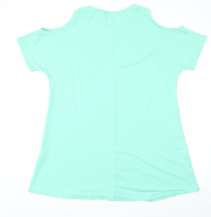 Love Label Womens Green   Fit & Flare  Size 12