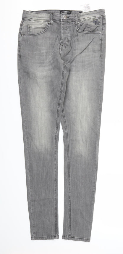 TOKYO Womens Grey   Skinny Jeans Size 32 L33 in