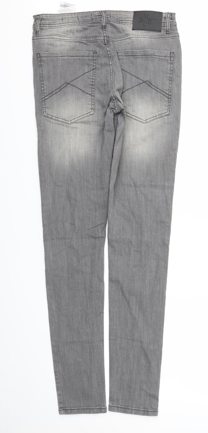 TOKYO Womens Grey   Skinny Jeans Size 32 L33 in