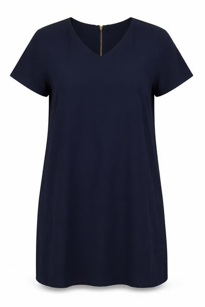 Womens UK Size 6 Preworn Blue Basic T-Shirt
