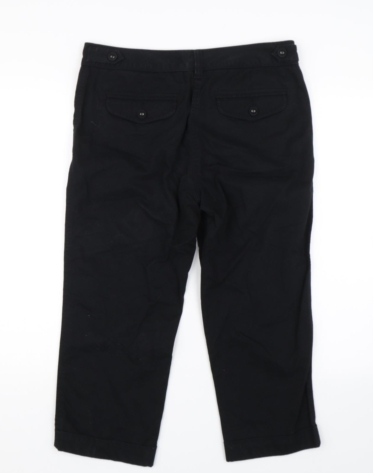 M&S Womens Black   Trousers  Size 12