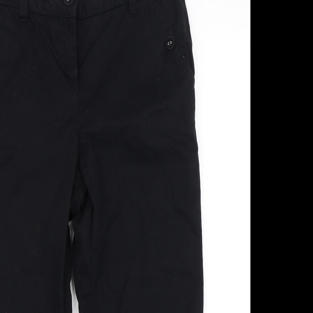 M&S Womens Black   Trousers  Size 12