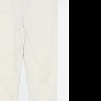 Parisian Womens White   Straight Jeans Size 14 L26.5 in