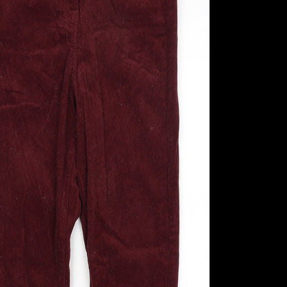 George Womens Red   Trousers  Size 12 L25.5 in