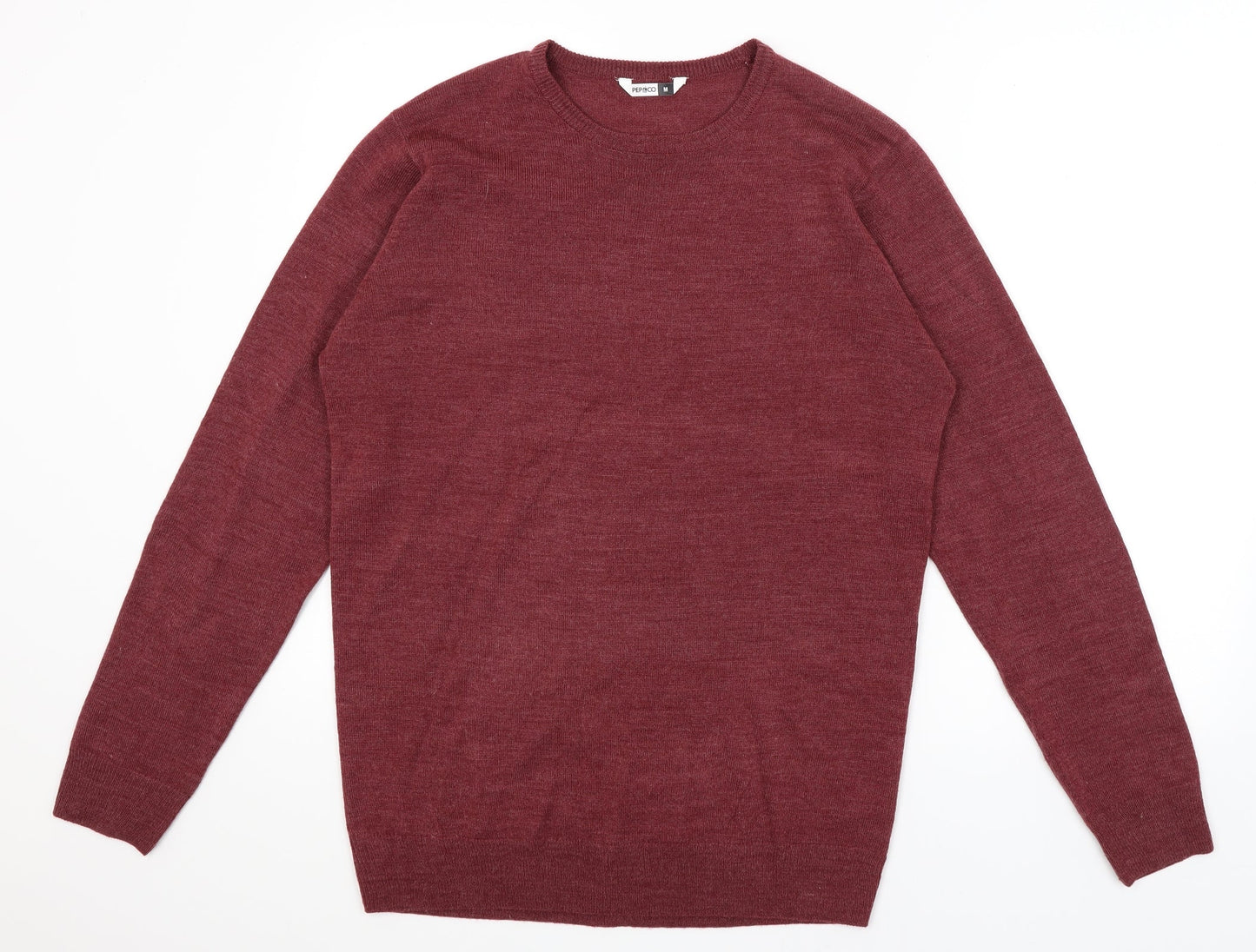 Pep & Co Mens Red   Pullover Jumper Size M
