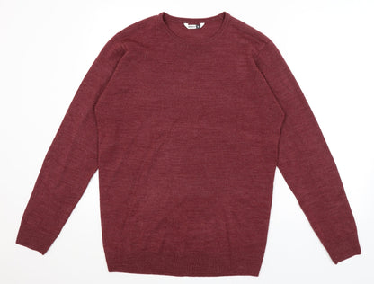 Pep & Co Mens Red   Pullover Jumper Size M
