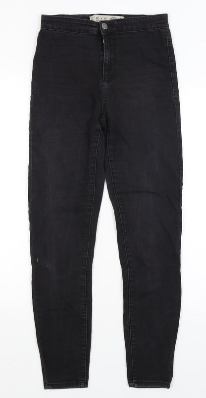 Denim Co Womens Black   Skinny Jeans Size 8 L27 in