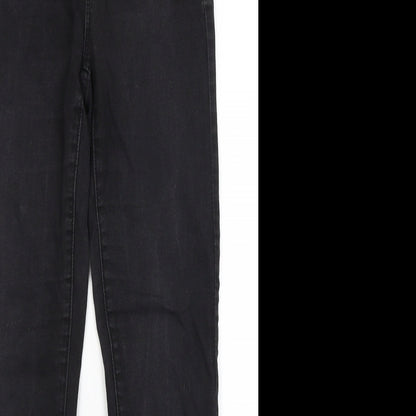 Denim Co Womens Black   Skinny Jeans Size 8 L27 in