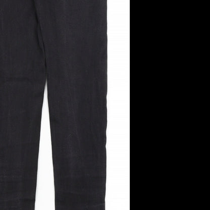 Denim Co Womens Black   Skinny Jeans Size 8 L27 in