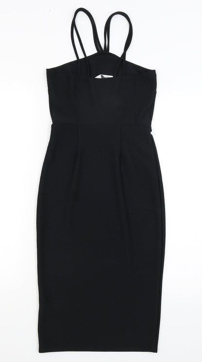 Oh My Love Womens Black   Bodycon  Size S