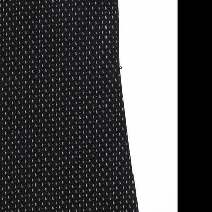 H&M Womens Black Polka Dot  T-Shirt Dress  Size XS