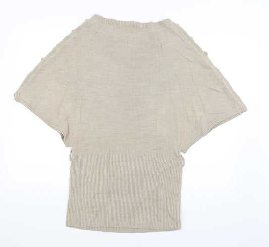 Zingara Womens Beige   Pullover Jumper Size 10
