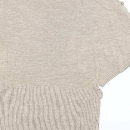 Zingara Womens Beige   Pullover Jumper Size 10