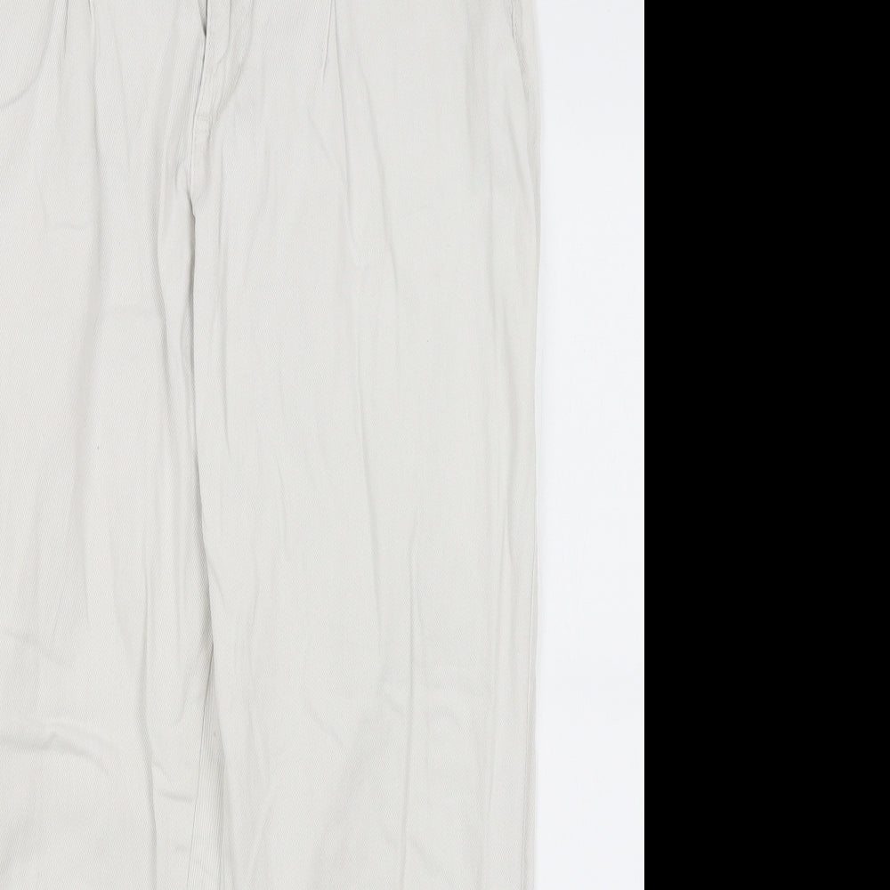 New Look Womens White   Straight Jeans Size 10 L26 in