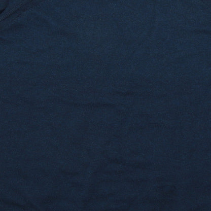 Easy Mens Blue   Pullover Jumper Size M