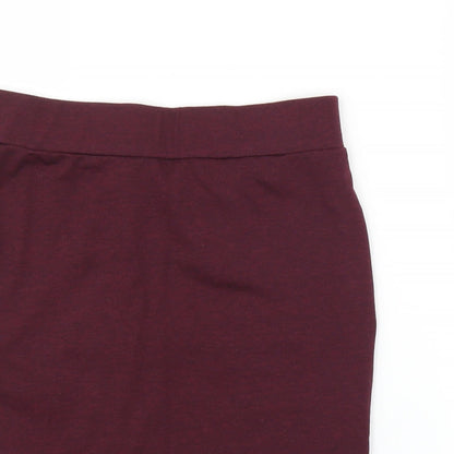 H&M Womens Purple   Bandage Skirt Size XS