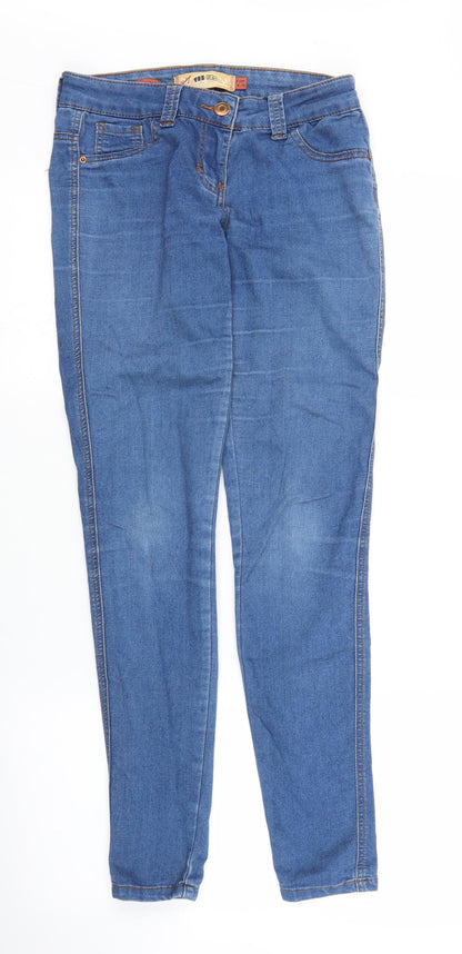 Womens UK Size 8 Yes Yes Regular Fit Jegging Blue Jeans