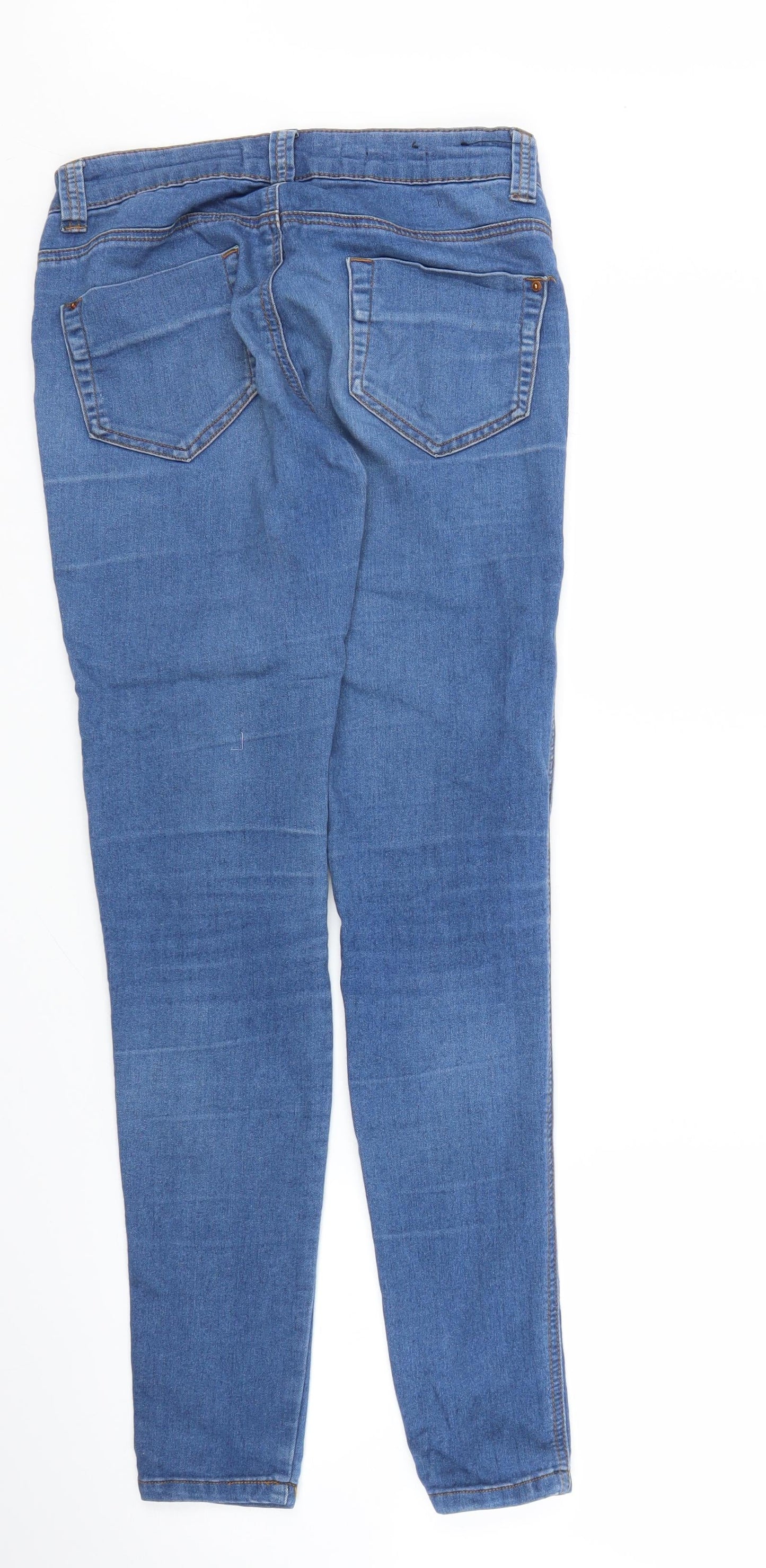 Womens UK Size 8 Yes Yes Regular Fit Jegging Blue Jeans