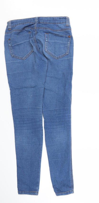 Womens UK Size 8 Yes Yes Regular Fit Jegging Blue Jeans