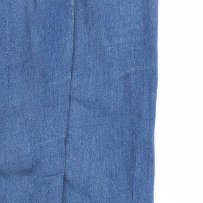 Womens UK Size 8 Yes Yes Regular Fit Jegging Blue Jeans