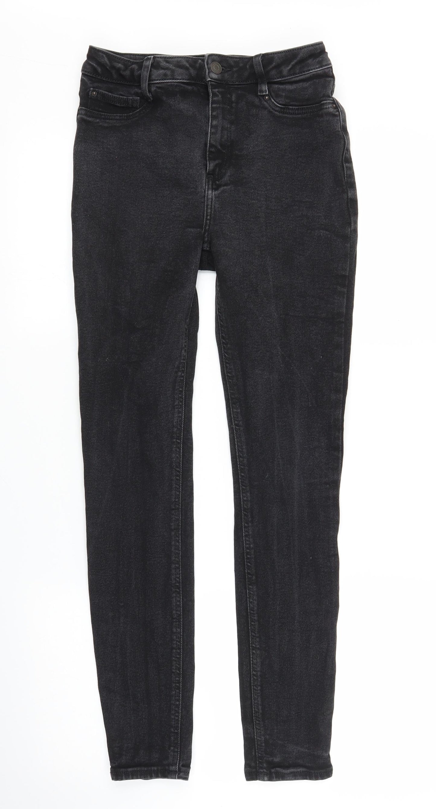 New Look Womens Black  Denim Skinny Jeans Size 10 L26 in