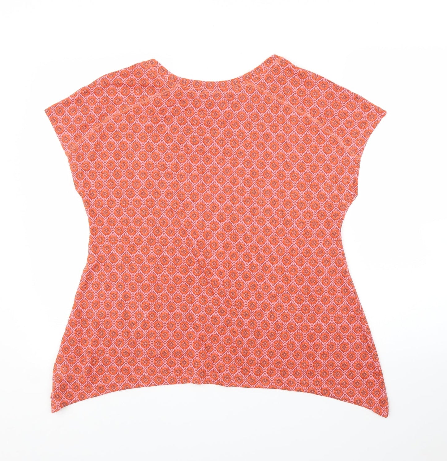 Womens UK Size 14 NEXT Pink Basic Blouse