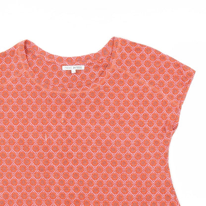 Womens UK Size 14 NEXT Pink Basic Blouse