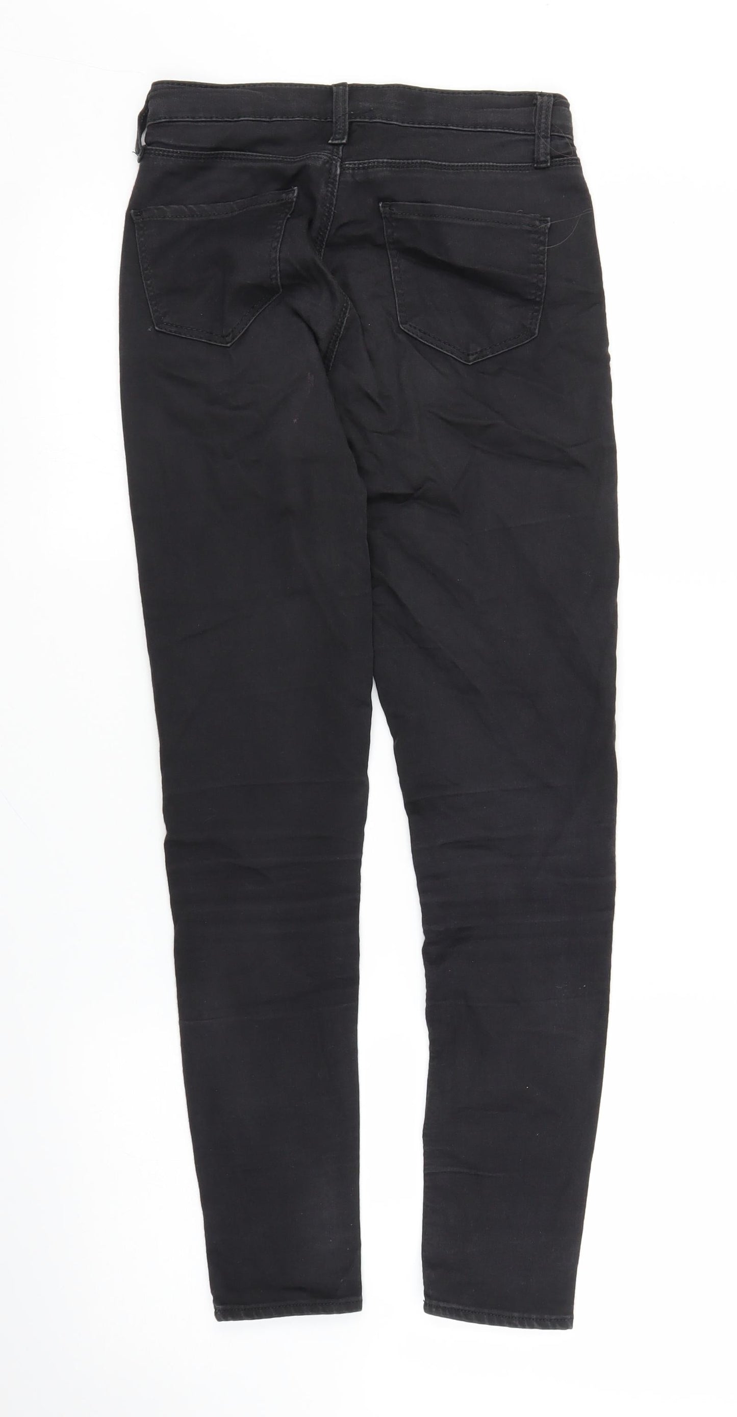 Topshop Womens Black   Skinny Jeans Size 26 in L25 in